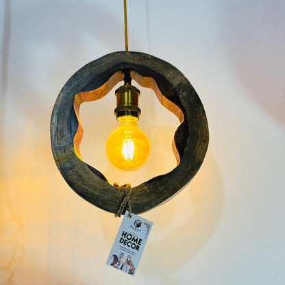 Artistic Sheesham Pendant Lamp