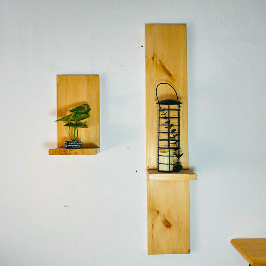 Wall Decor Shelves (2pcs)