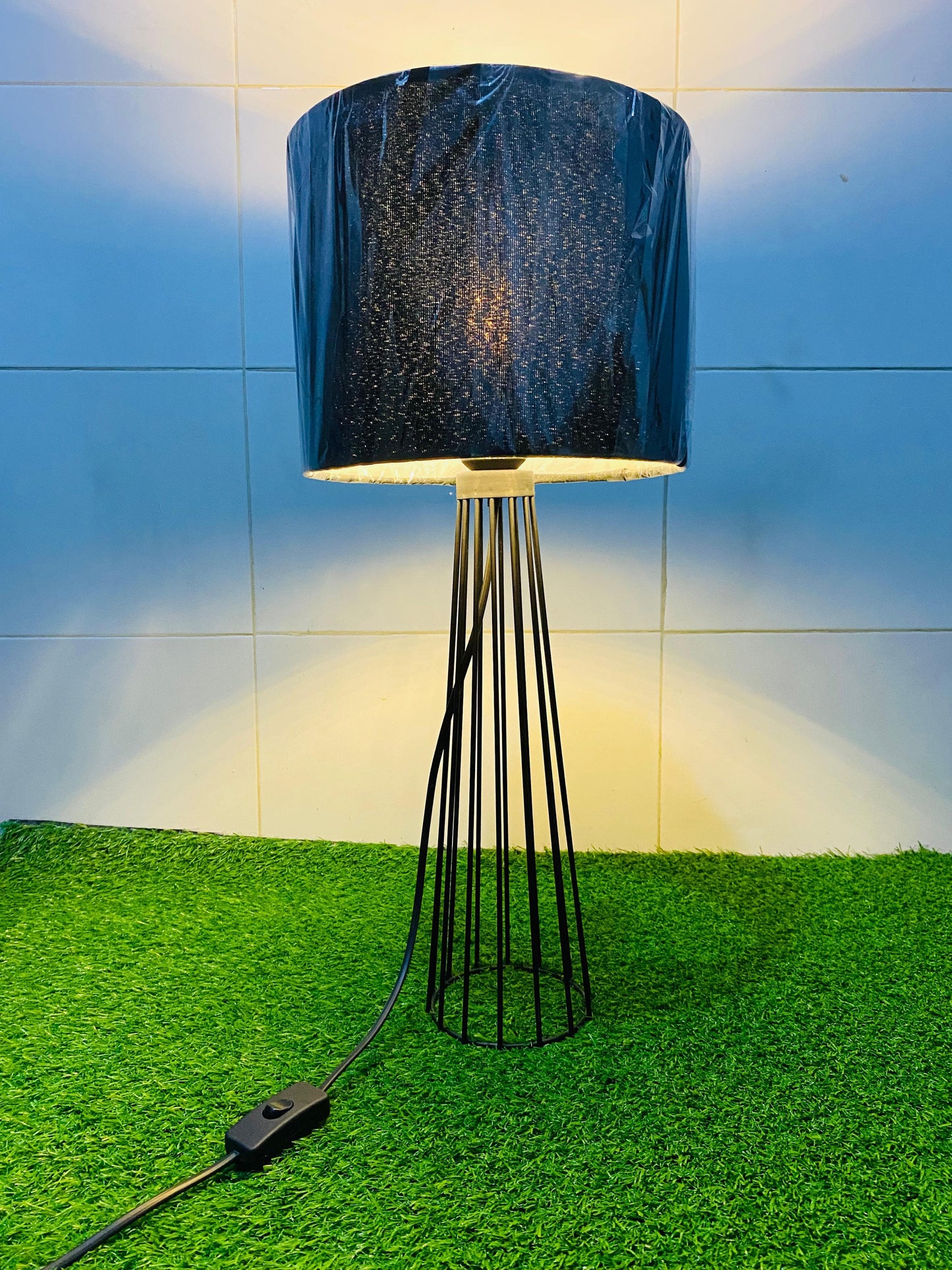 Metallic Table Lamp