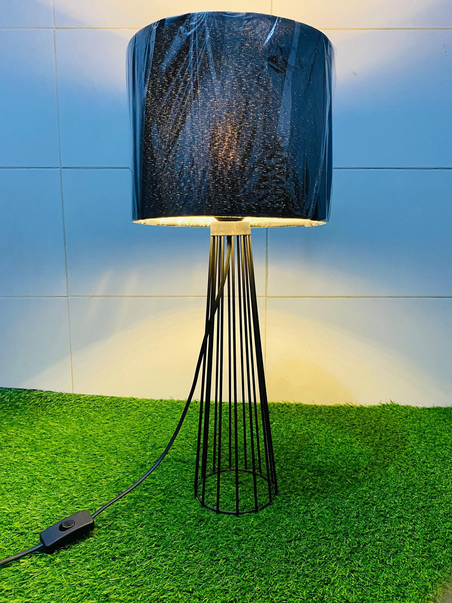 Metallic Table Lamp