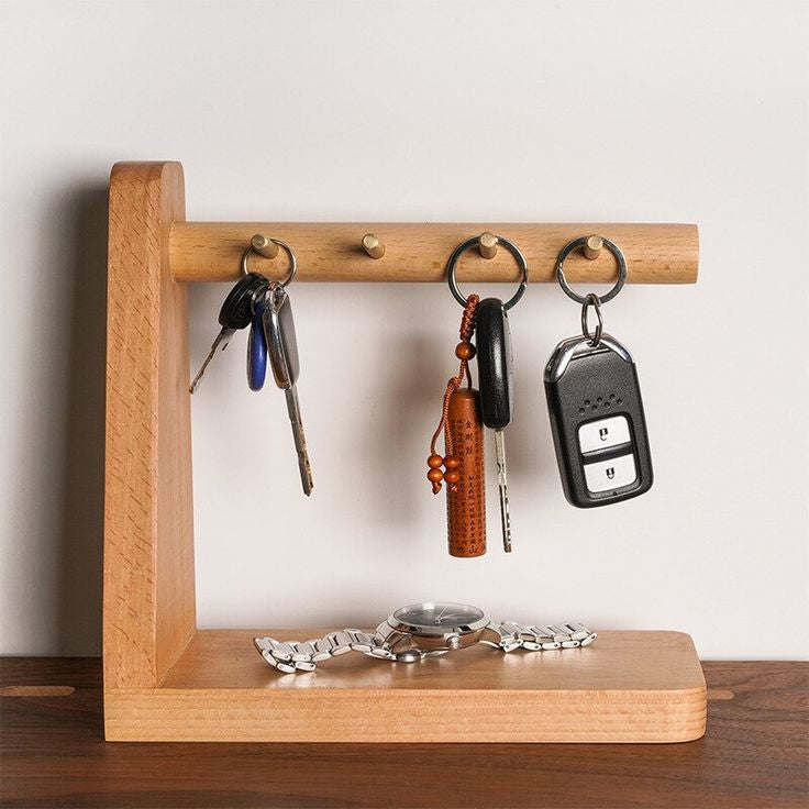 Wooden Table Organizer