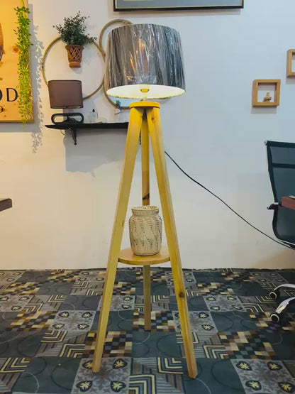 Tripod Shelf Lamp